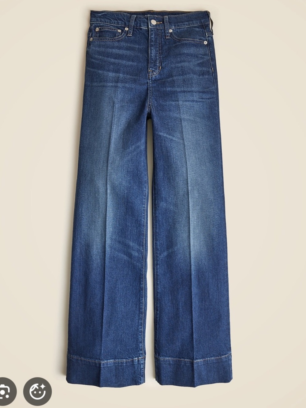 J. Crew Wide Leg Trouser